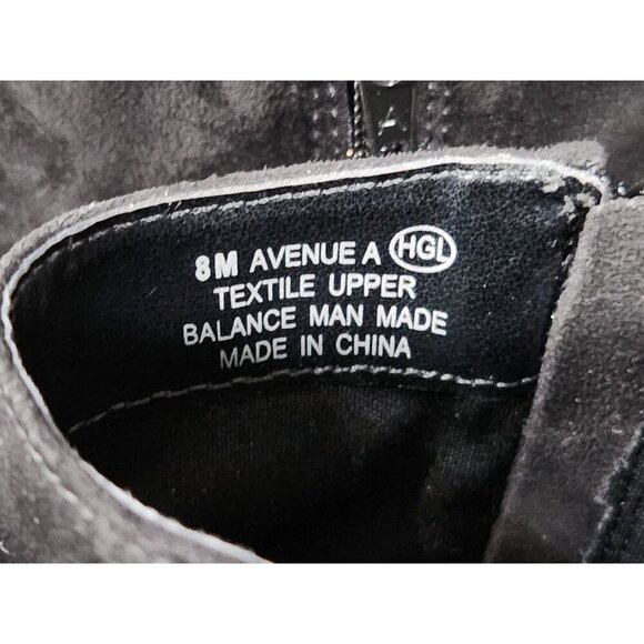 EUC A2 by Aerosoles Avenue A Black Ankle Zip Booties/Sz. 8M - Picture 9 of 10